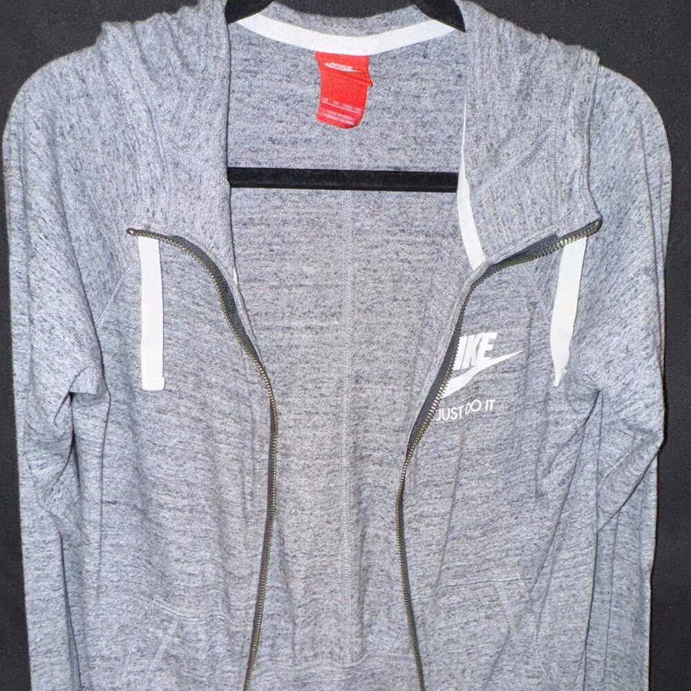 Grey Nike ZIp Up